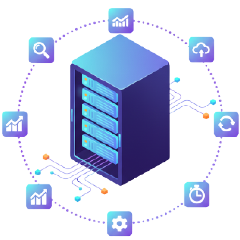 Edge Data Processing Solutions Icon